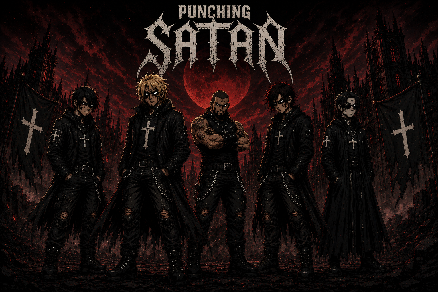 Punching Satan â€” Full Band